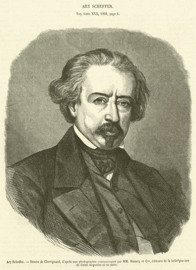 Ary Scheffer (gravering) af French School
