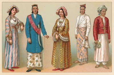 Asien kostume af French School