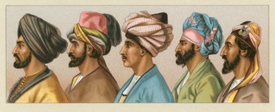 Asiatisk kostume af French School