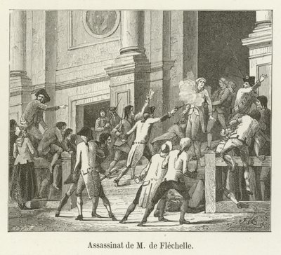 Mordet på Madame de Flehelle af French School