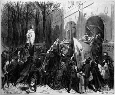 Am Eingang des Palais de l