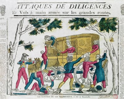 Angreb på diligence fra Paris til Lyon den 25. juli 1822 af French School
