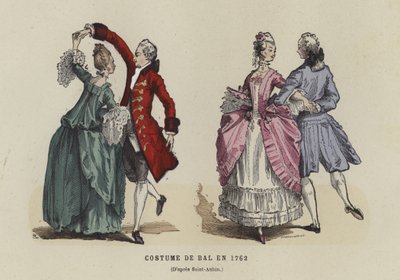 Bolddragt, 1762 af French School