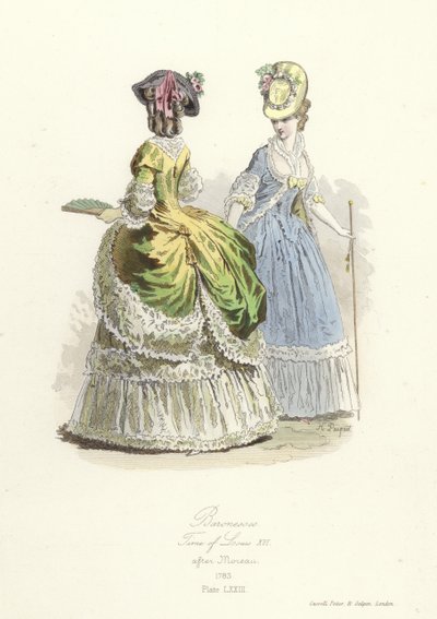 Baronesser, tid for Ludvig XVI af Frankrig af French School