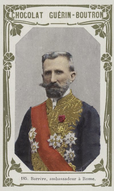 Barrere, ambassadeur i Rom (farvet foto) af French School