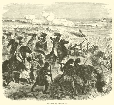 Slaget ved Aboukir (gravering) af French School