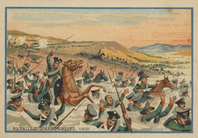 Slaget ved Austerlitz i 1805 af French School