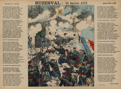 Slaget ved Buzenval, fransk-preussisk krig af French School