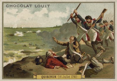 Slaget ved Quiberon, franske revolutionskrige, 16. juli 1795 af French School