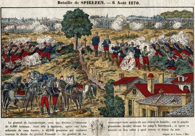Slaget ved Spicheren den 6. august af French School