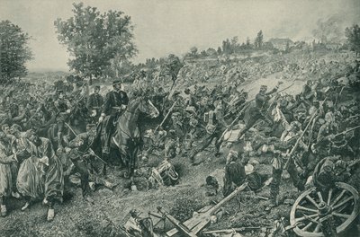 Battle of Worth, Franco-Prussian War, 6 August 1870  af French School