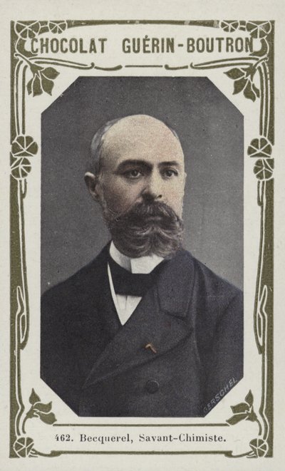 Becquerel, videnskabelig kemiker (farvet foto) af French School
