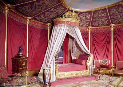 Soveværelse af kejserinde Josephine (1763-1814) af French School