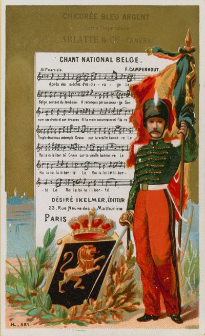 belgisk nationalsang af French School