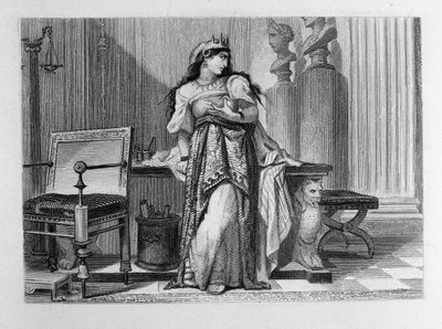 Berenice, illustration til Berenice af Jean Racine (1639-99) af French School