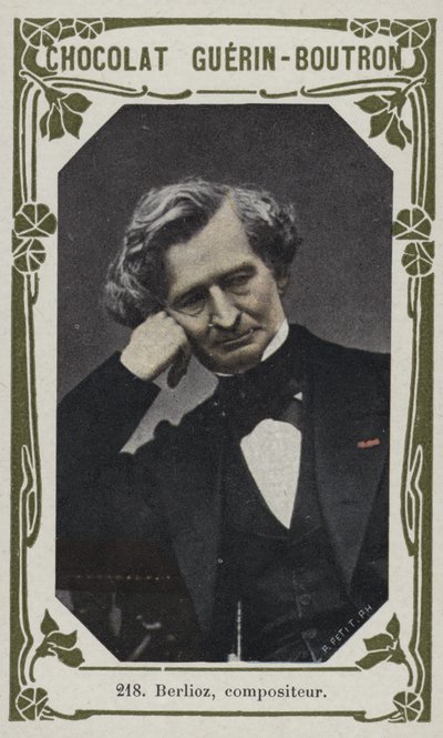 Berlioz, komponist (farvet foto) af French School