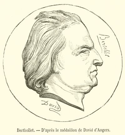 Berthollet (gravering) af French School