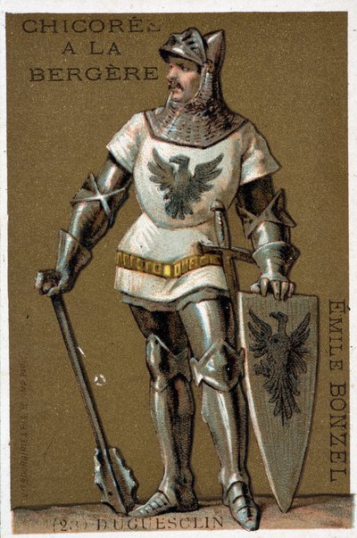 Bertrand du Guesclin (Duguesclin) (v. 1320-1380). Konstabel af Frankrig af French School