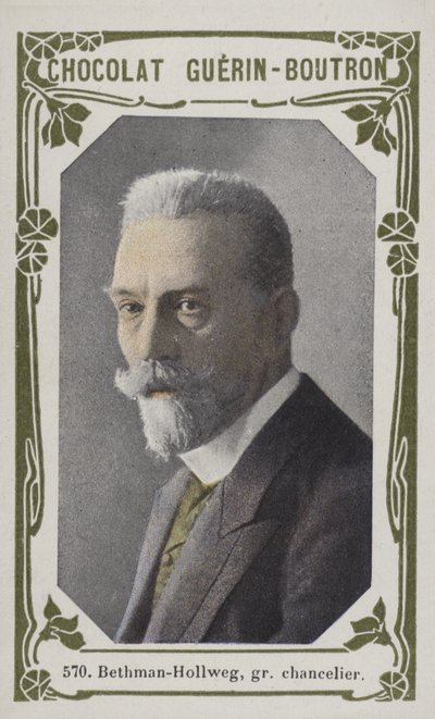 Bethmann-Hollweg, storkansler (farvet foto) af French School