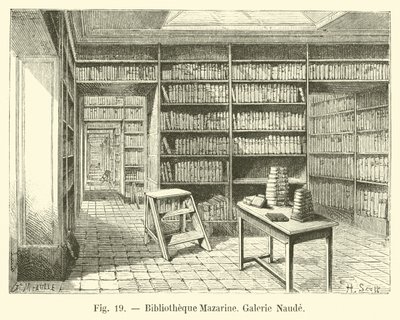 Mazarine Bibliotek, Naude Galleri af French School