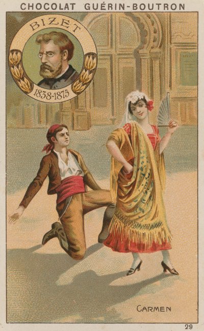 Bizet, Carmen af French School