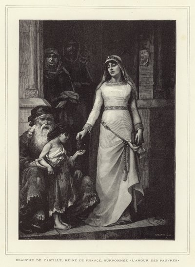Blanche af Castille, Dronningkonsort af Ludvig VIII af Frankrig og mor til Ludvig IX af French School