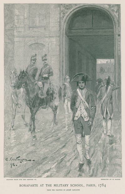 Bonaparte på Militærskolen af French School