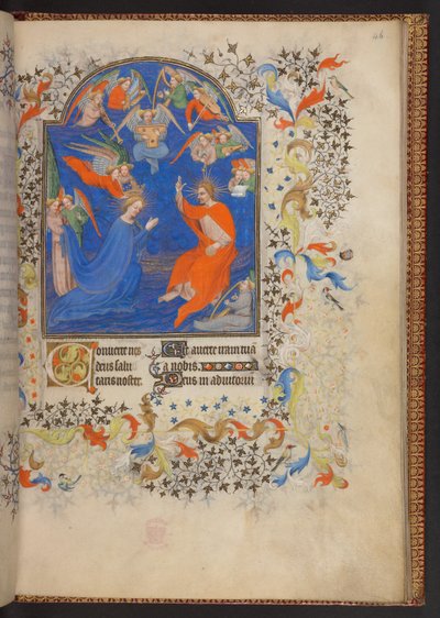 Book of Hours, tilføj MS 32454 F.46R, Frankrig af French School