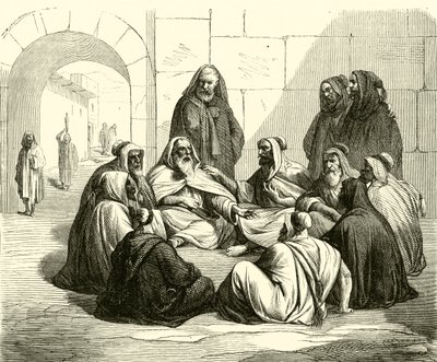 Boaz køber Noemis mark (gravering) af French School