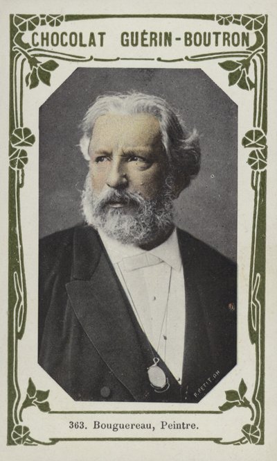 Bouguereau, maler (farvet foto) af French School