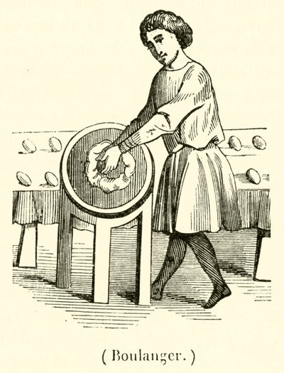 Boulanger (engraving) af French School