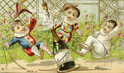 Bum!!! Champagne!, ca. 1895 (se også 488393) af French School