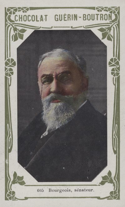 Bourgeois, senator (farvet foto) af French School