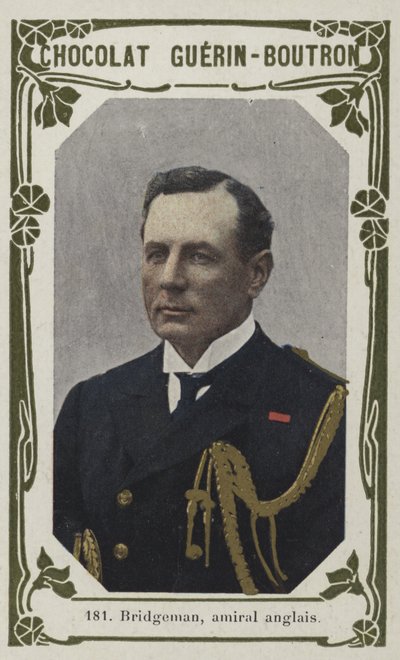 Bridgeman, britisk admiral (farvet foto) af French School