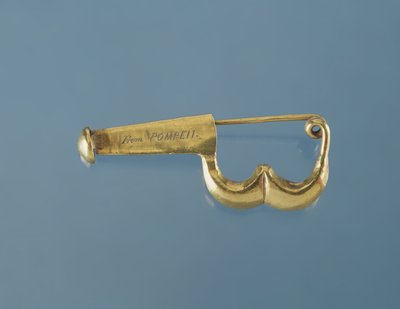 Broche i pompejansk stil tilhørende Caroline Murat (guld) af French School