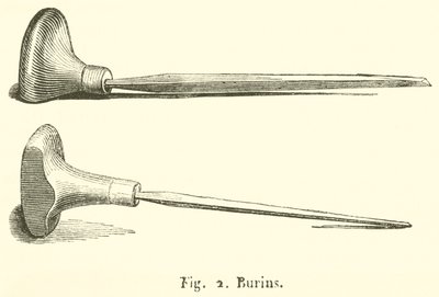 Burins (gravering) af French School
