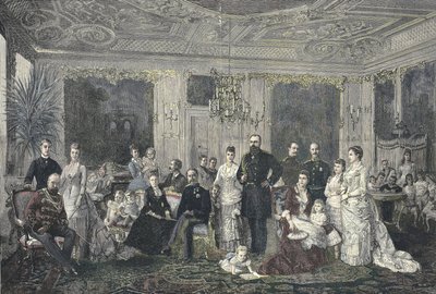 CHRISTIAN IX konge af Danmark af French School