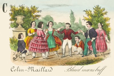 C: Colin-Maillard - Bluid mans af French School