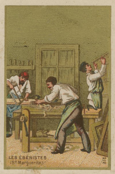 Snedker (Se Marguerite) af French School