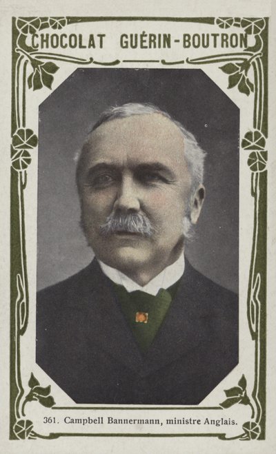 Campbell Bannerman, britisk minister (farvefoto) af French School