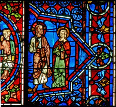 Cana Ægteskab: Mary siger, at der ikke er mere vin (w30a) af French School