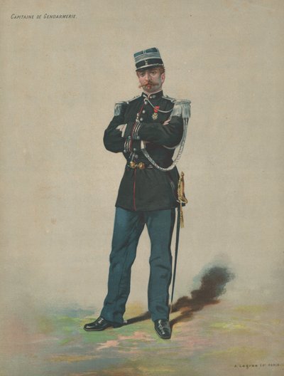 Kaptajn for Gendarmeriet af French School