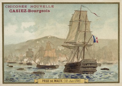 Franskmændenes erobring af Malta, 12. juni 1798 af French School