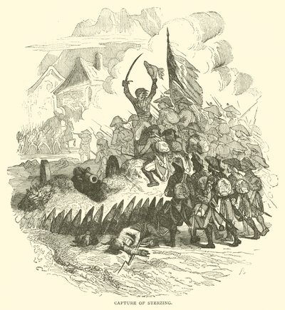 Capture of Sterzing (gravering) af French School