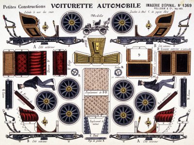 Bilvogn: Petites Constructions. 19. århundrede. af French School