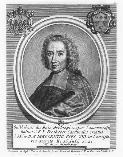 Kardinal Dubois (gravering) af French School