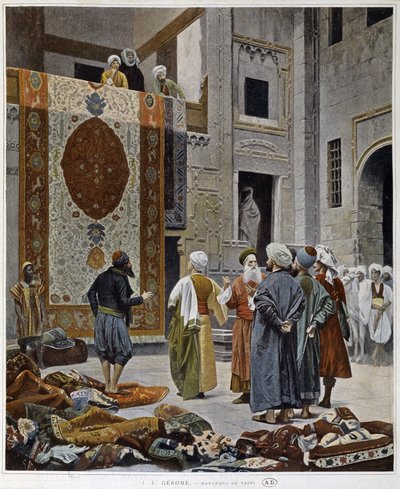 Tæppehandlere i Egypten af French School