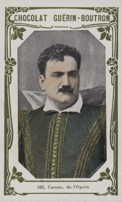 Caruso, de lOpera (farvet foto) af French School