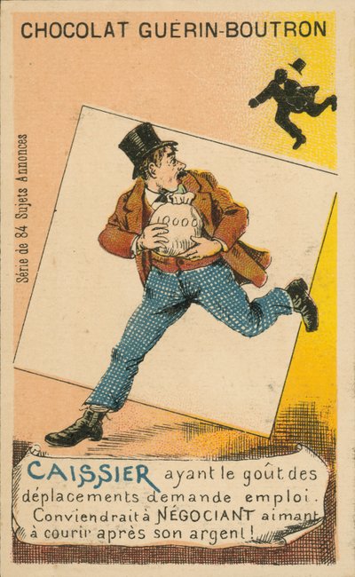 Kasserer (litho) af French School