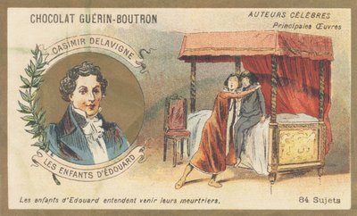 Casimir Delavigne (1793-1843), fransk digter og dramatiker, forfatter til "Les enfants d